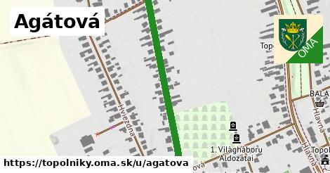 ilustrácia k Agátová, Topoľníky - 401 m
