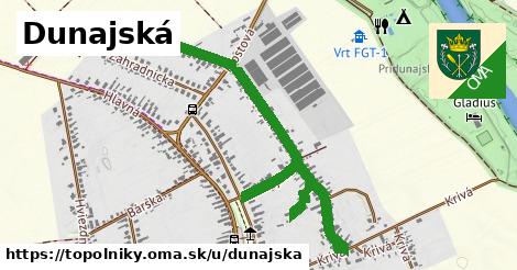 Dunajská, Topoľníky