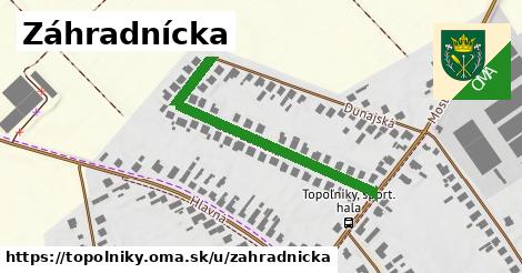 ilustrácia k Záhradnícka, Topoľníky - 406 m