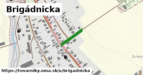 Brigádnicka, Tovarníky