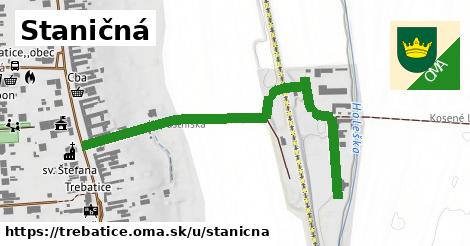 Staničná, Trebatice