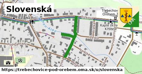 Slovenská, Třebechovice pod Orebem