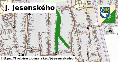 ilustrácia k J. Jesenského, Trebišov - 1,03 km