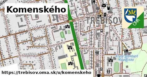 ilustrácia k Komenského, Trebišov - 1,62 km