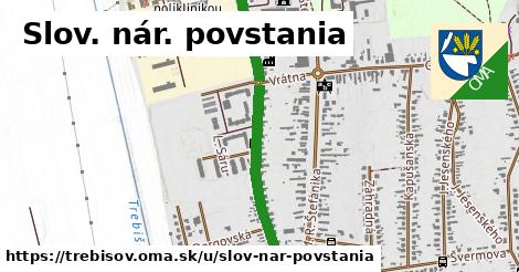 ilustrácia k Slov. nár. povstania, Trebišov - 0,96 km