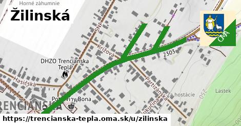 Žilinská, Trenčianska Teplá