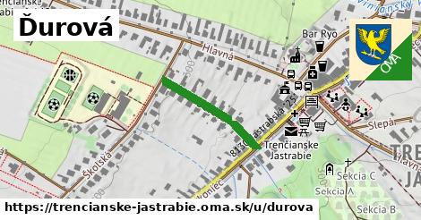 ilustrácia k Ďurová, Trenčianske Jastrabie - 208 m