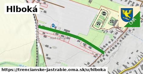 ilustrácia k Hlboká, Trenčianske Jastrabie - 368 m