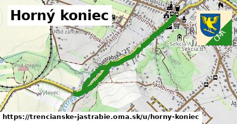 Horný koniec, Trenčianske Jastrabie