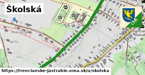 ilustrácia k Školská, Trenčianske Jastrabie - 538 m