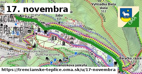 ilustrácia k 17. novembra, Trenčianske Teplice - 1,32 km