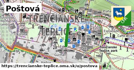 Poštová, Trenčianske Teplice