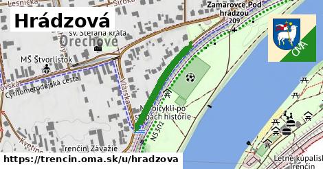 ilustrácia k Hrádzová, Trenčín - 230 m