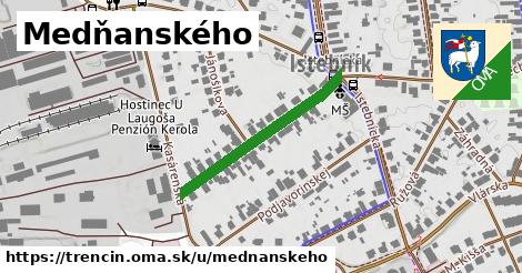 Medňanského, Trenčín