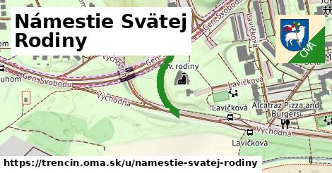 Námestie Svätej Rodiny, Trenčín