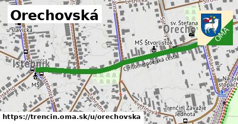 ilustrácia k Orechovská, Trenčín - 531 m