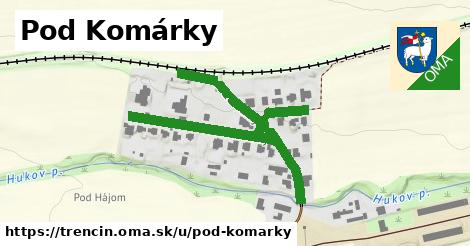 ilustrácia k Pod Komárky, Trenčín - 652 m