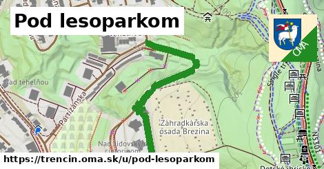 Pod lesoparkom, Trenčín