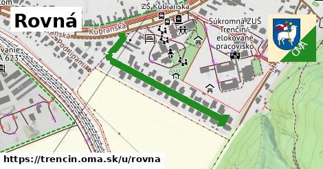 ilustrácia k Rovná, Trenčín - 398 m