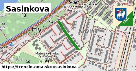 Sasinkova, Trenčín