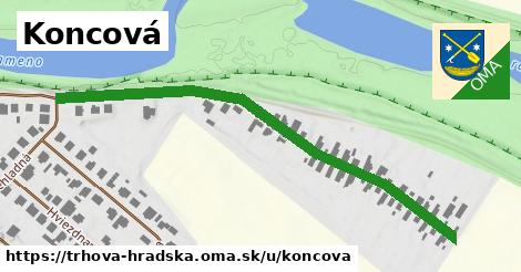 ilustrácia k Koncová, Trhová Hradská - 641 m