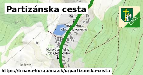 ilustrácia k Partizánska cesta, Trnavá Hora - 536 m