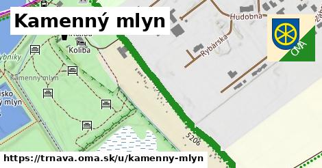 ilustrácia k Kamenný mlyn, Trnava - 623 m