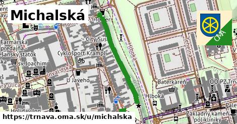 ilustrácia k Michalská, Trnava - 334 m