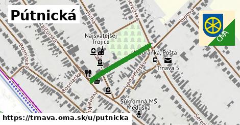 ilustrácia k Pútnická, Trnava - 220 m