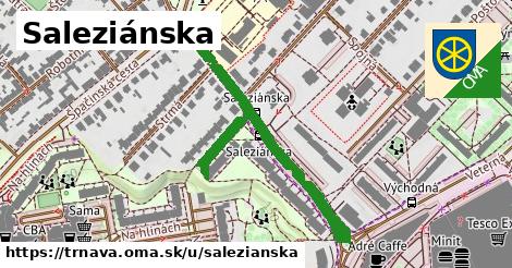 ilustrácia k Saleziánska, Trnava - 560 m