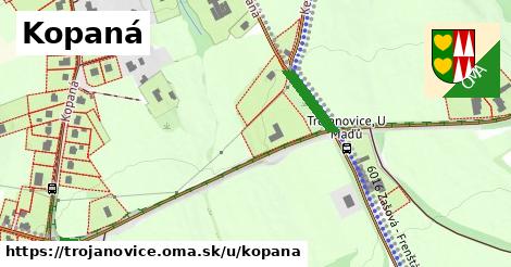 ilustrácia k Kopaná, Trojanovice - 132 m