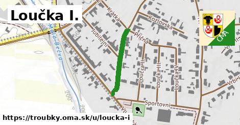 ilustrácia k Loučka I., Troubky - 210 m