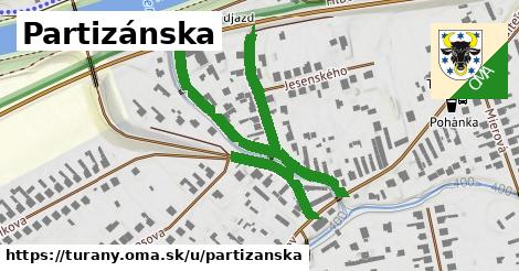 Partizánska, Turany