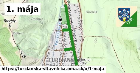 ilustrácia k 1. mája, Turčianska Štiavnička - 0,83 km