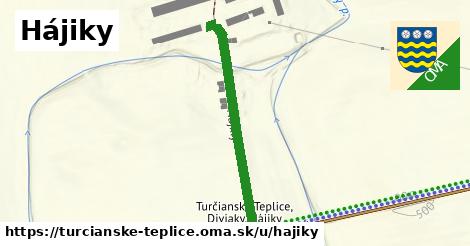 ilustrácia k Hájiky, Turčianske Teplice - 356 m