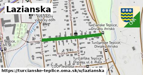 ilustrácia k Lazianska, Turčianske Teplice - 309 m