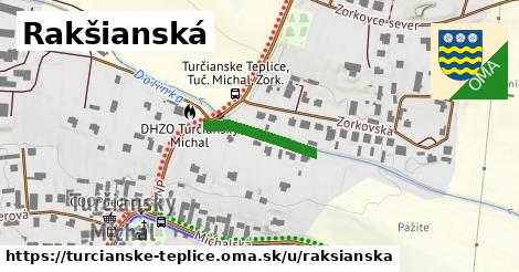 ilustrácia k Rakšianská, Turčianske Teplice - 167 m