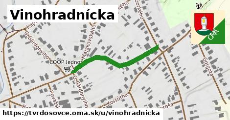 Vinohradnícka, Tvrdošovce