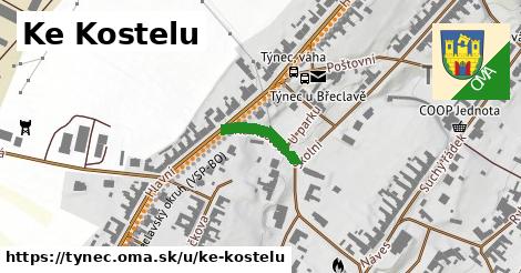 ilustrácia k Ke Kostelu, Týnec - 127 m