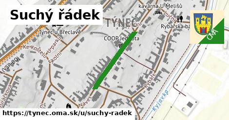 Suchý řádek, Týnec