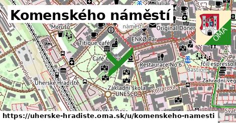 ilustrácia k Komenského náměstí, Uherské Hradiště - 156 m