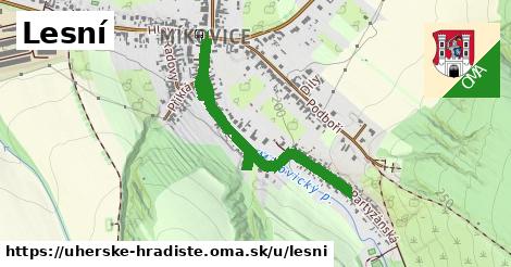 ilustrácia k Lesní, Uherské Hradiště - 0,88 km