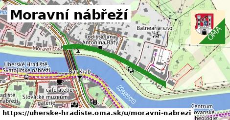 ilustrácia k Moravní nábřeží, Uherské Hradiště - 357 m