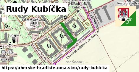 Rudy Kubíčka, Uherské Hradiště