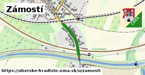 ilustrácia k Zámostí, Uherské Hradiště - 189 m