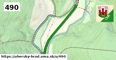 ilustrácia k 490, Uherský Brod - 0,82 km