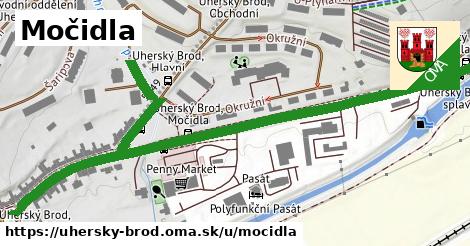 ilustrácia k Močidla, Uherský Brod - 1,00 km