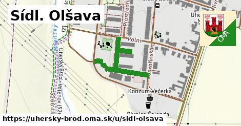 ilustrácia k Sídl. Olšava, Uherský Brod - 323 m