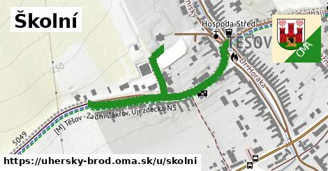 ilustrácia k Školní, Uherský Brod - 520 m