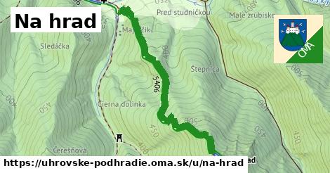 ilustrácia k Na hrad, Uhrovské Podhradie - 0,94 km